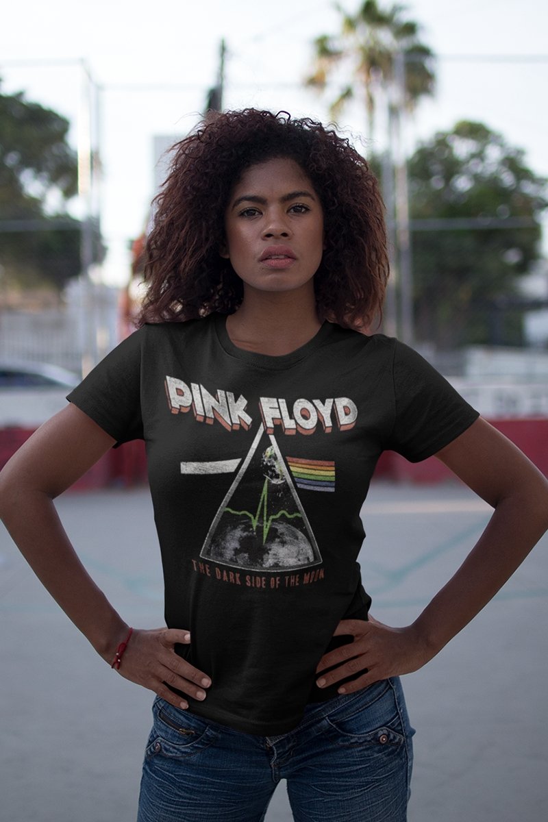 Pink Floyd Moon Boyfriend Tee