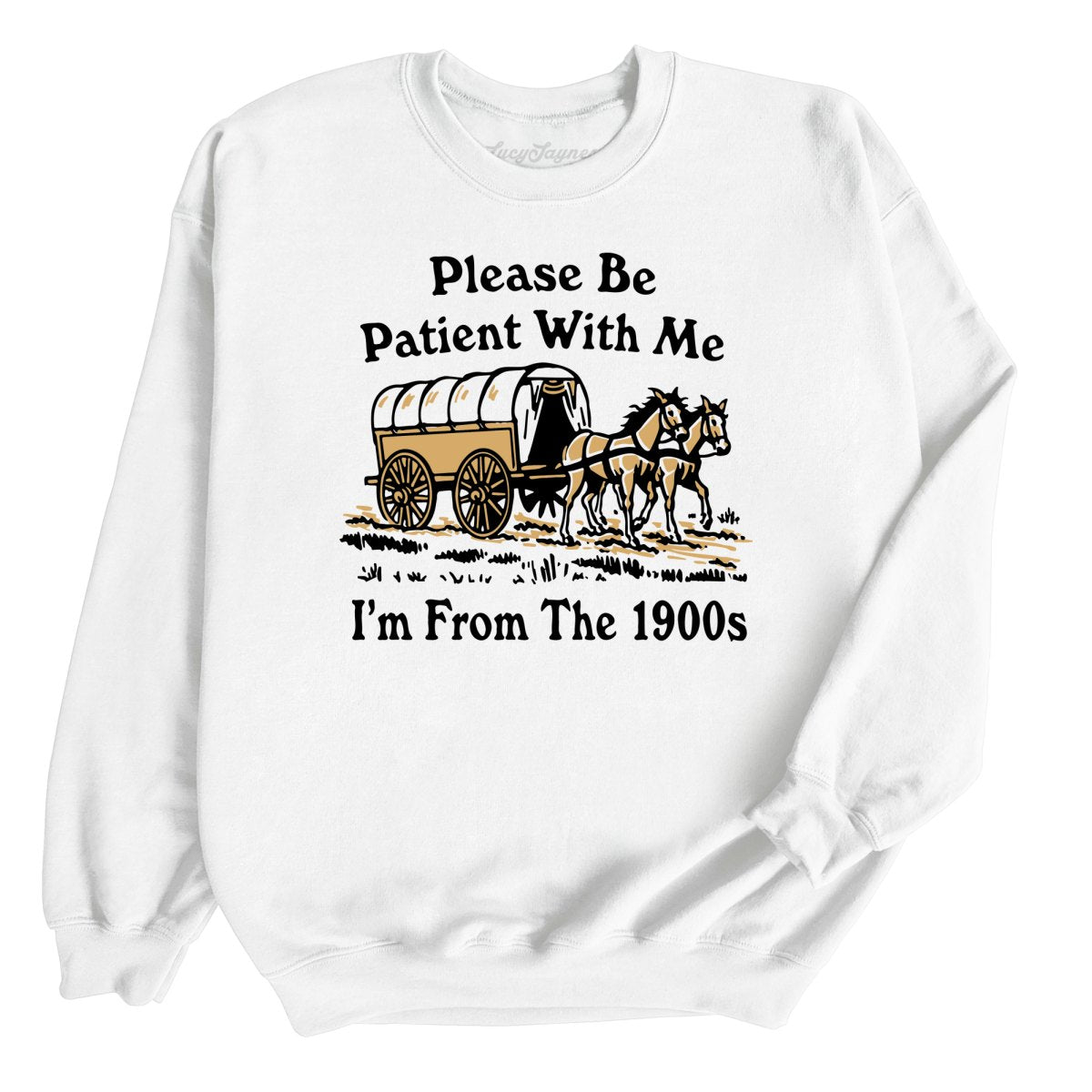 Please Be Patient With Me I'm From The 1900s Sweatshirt
