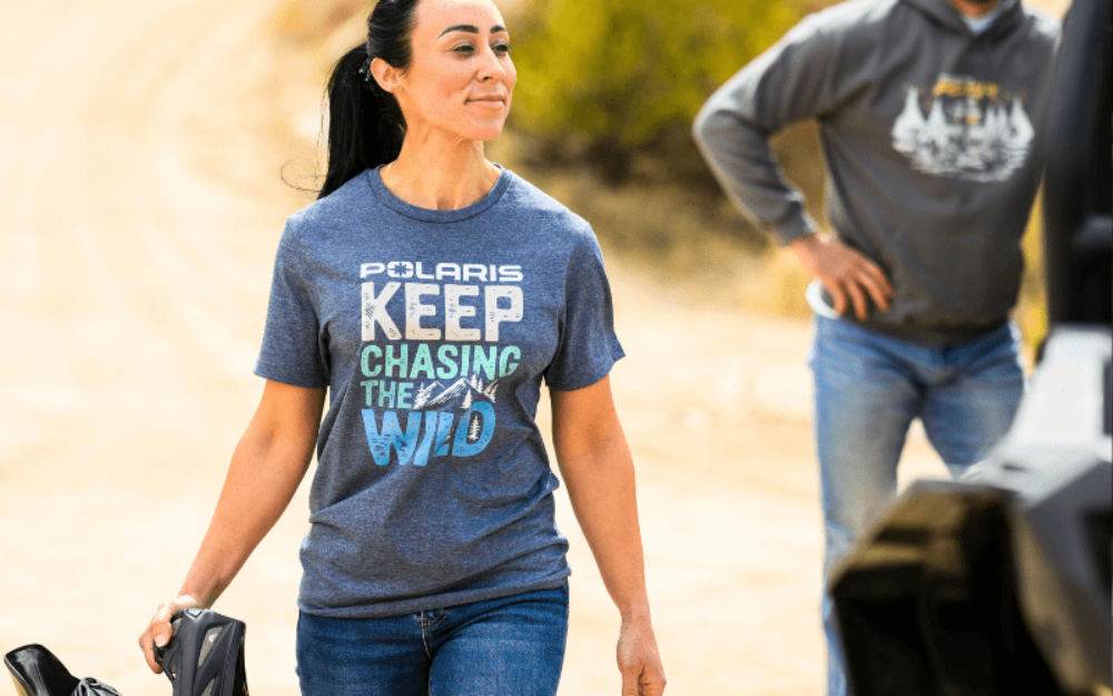 Polaris Adventure Apparel Ã¢â‚¬â€œ Keep Chasing The Wild Tee