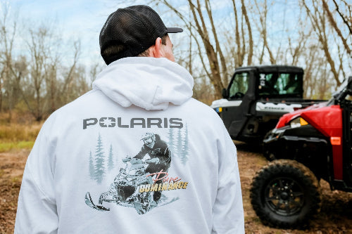 Polaris I'd Rather Be Snowmobiling Hoodie