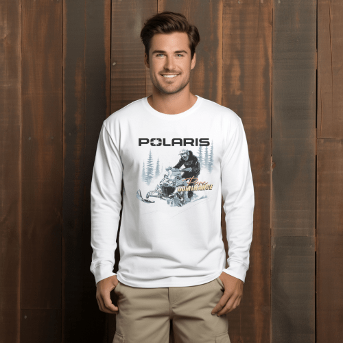 Polaris I'd Rather Be Snowmobiling Long Sleeve Tee