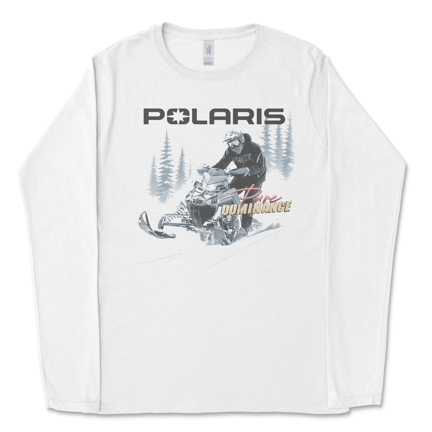 Polaris I'd Rather Be Snowmobiling Long Sleeve Tee
