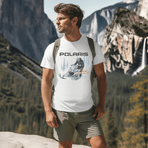 Polaris I'd Rather Be Snowmobiling T-shirt