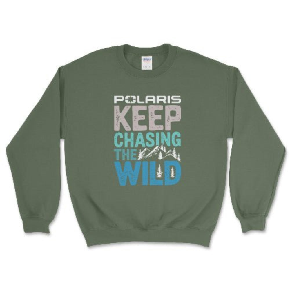 Polaris Keep Chasing the Wild Ã¢â‚¬â€œ Premium Sweatshirt