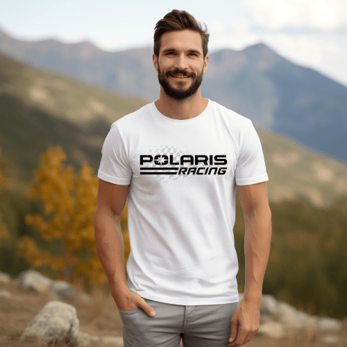 Polaris Men's Big and Tall Race Tee Shirt