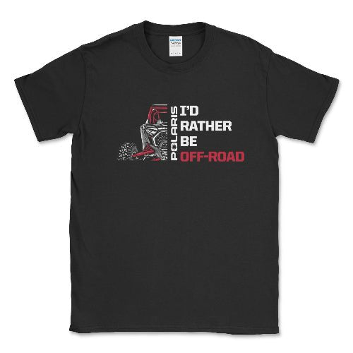 Polaris Men's Big and Tall RZR Shirt-I'd Rather Be Off Road