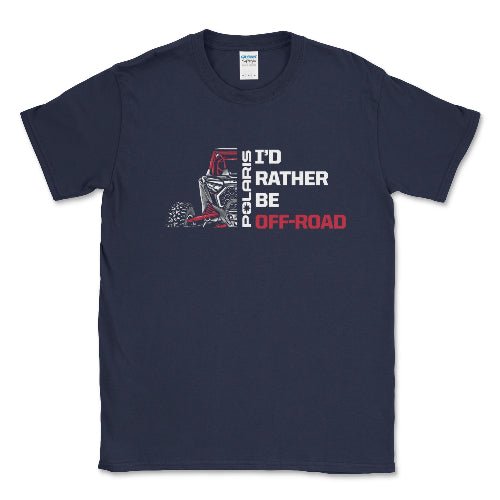 Polaris Men's Big and Tall RZR Shirt-I'd Rather Be Off Road