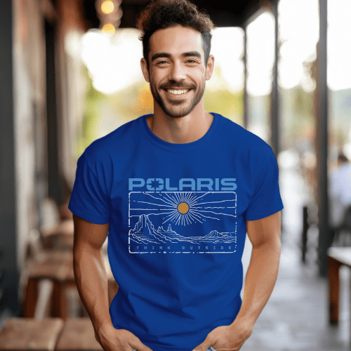 Polaris Men's Big and Tall Think Outside Tee