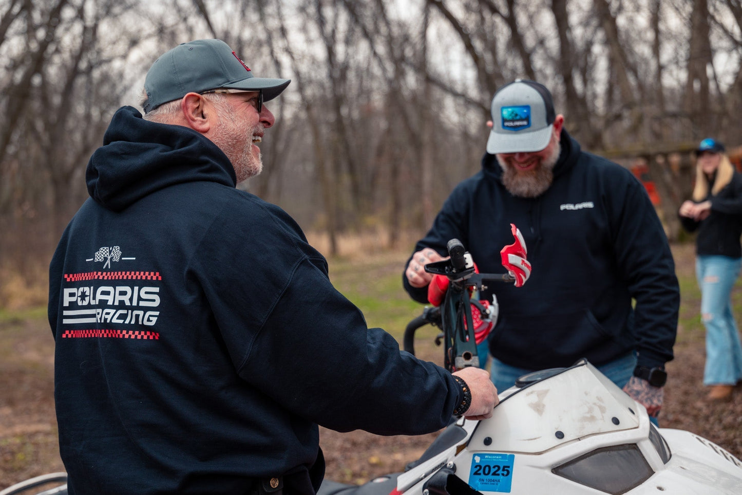 Polaris Racing Flag Zip-Up Hoodie