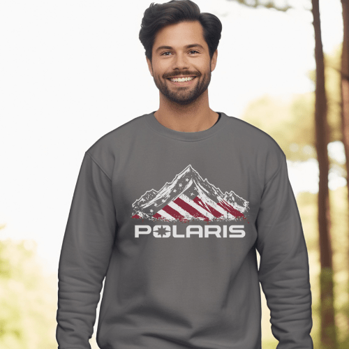 Polaris Red, White and Blue Patriotic Sweatshirt