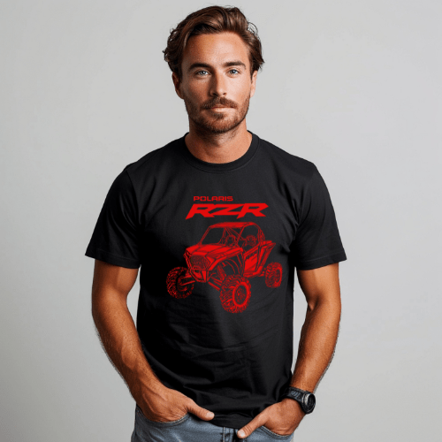 Polaris RZR Big and Tall Tee for Comfort and Durability