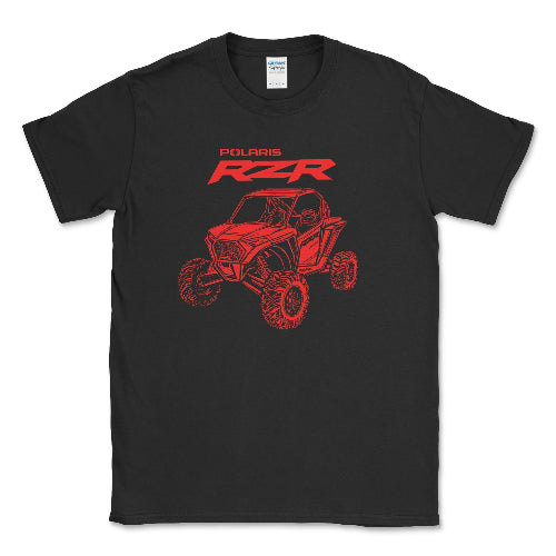 Polaris RZR Big and Tall Tee for Comfort and Durability