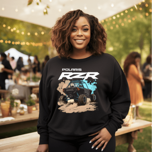 Polaris RZR Black Long Sleeve Tee