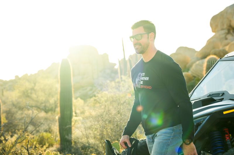 Polaris RZR - I'd Rather Be Off Road Long Sleeve Tee
