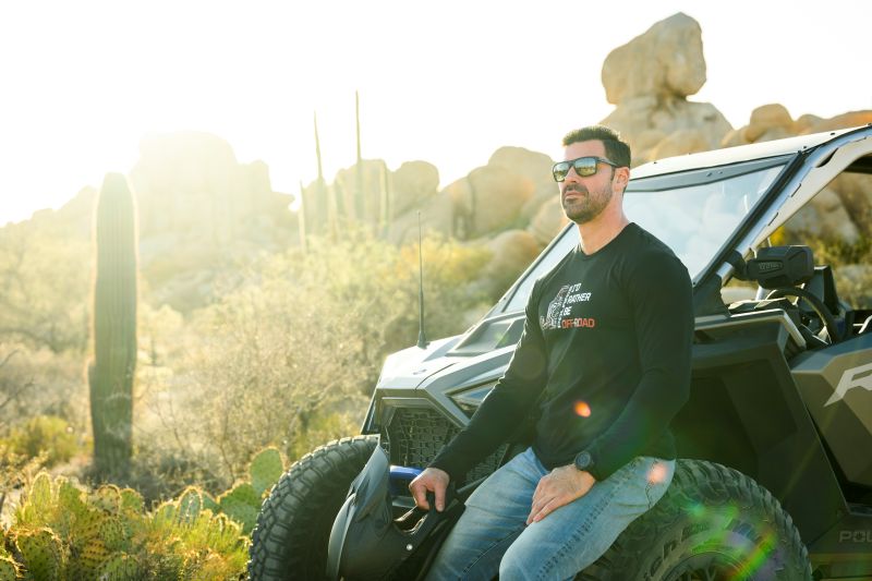 Polaris RZR - I'd Rather Be Off Road Long Sleeve Tee