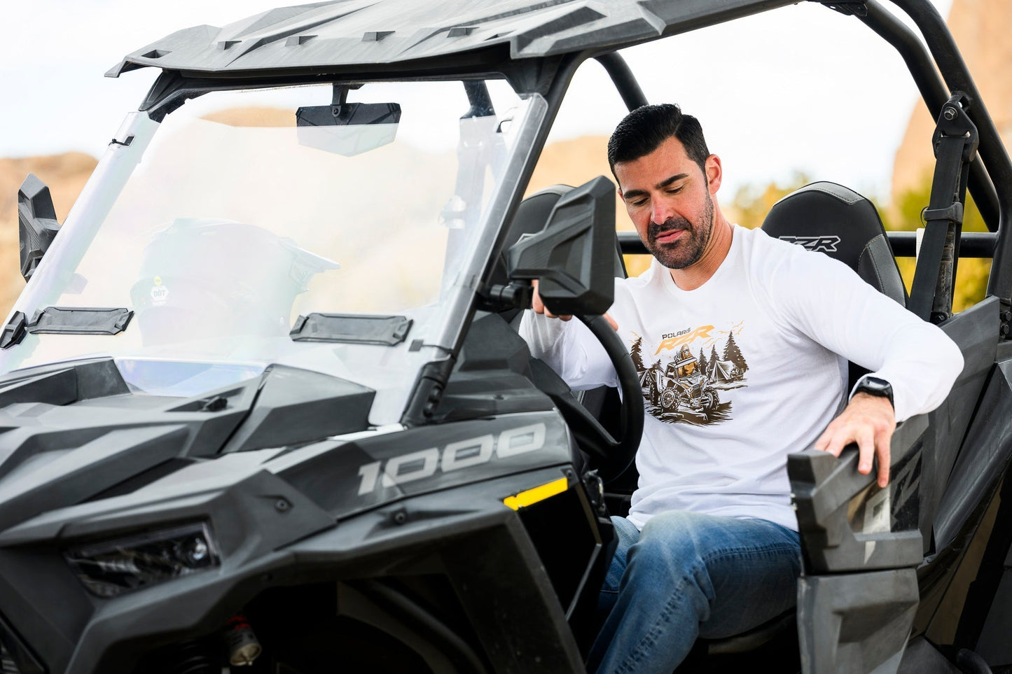 Polaris RZR Long Sleeve Adventure Shirt Ã¢â‚¬â€œ Bigfoot Style