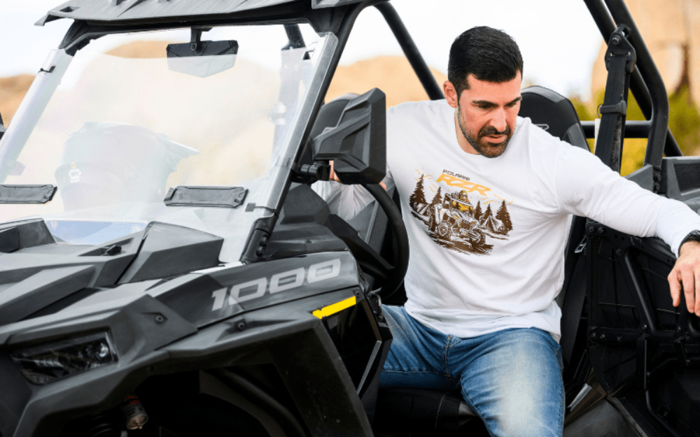Polaris RZR Long Sleeve Adventure Shirt Ã¢â‚¬â€œ Bigfoot Style