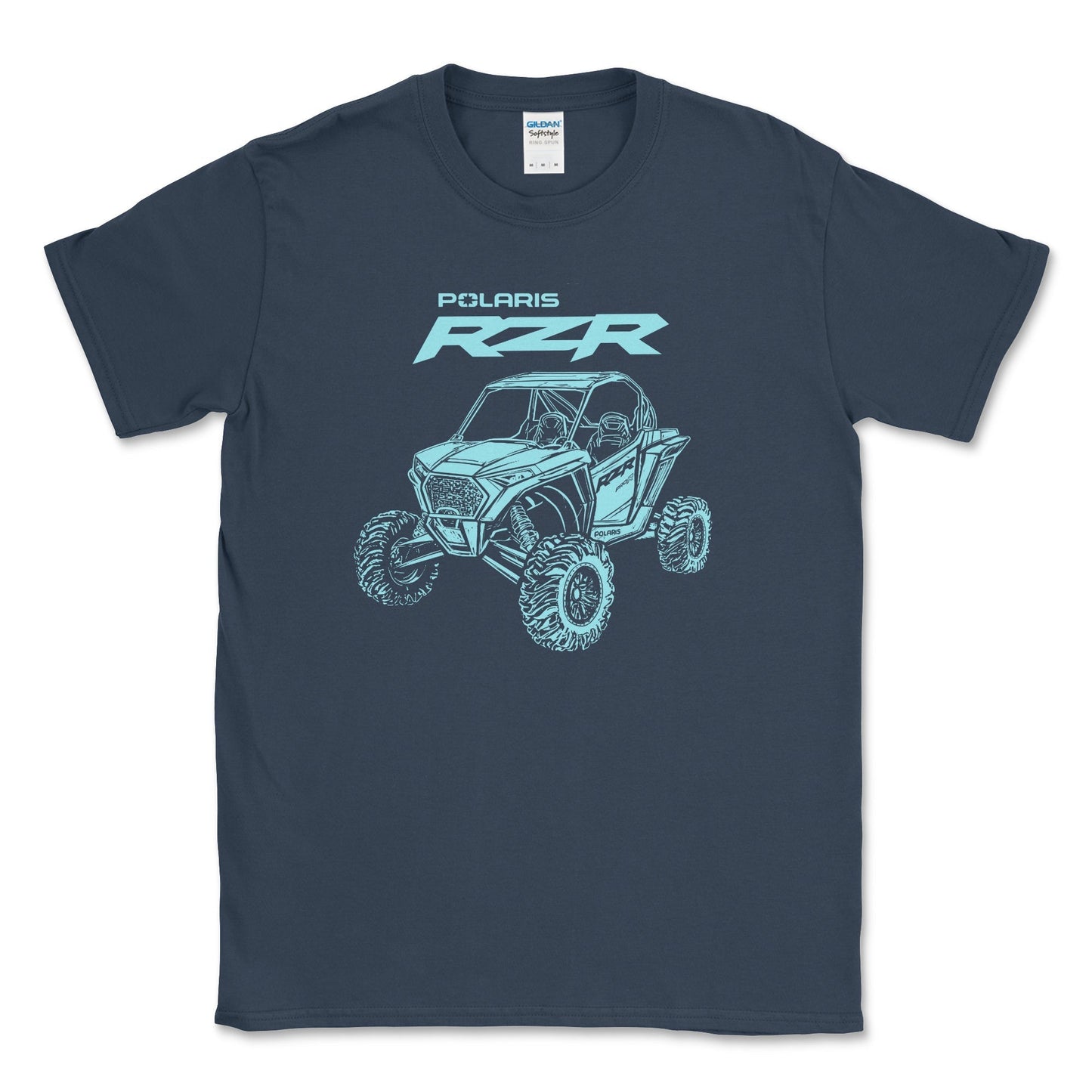 Polaris RZR Men's Big and Tall Offroad T-shirt-Adventure Ready!