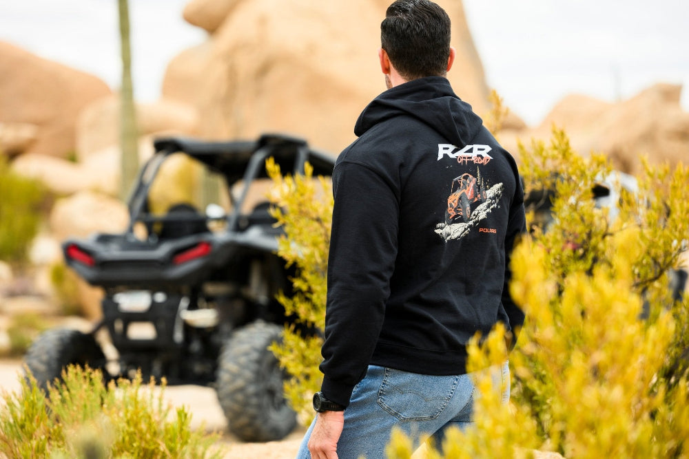 Polaris RZR Zip-Up Hoodie-Exclusive Polaris Apparel