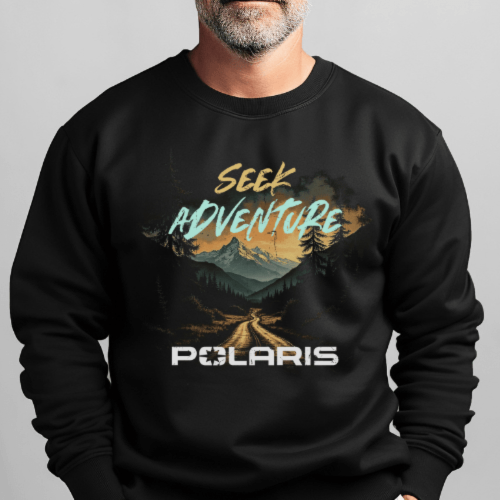Polaris Seek Adventure Sweatshirt Ã¢â‚¬â€œ Built for Off-Road Enthusiasts