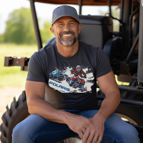 Polaris Sled Snowmobile T-shirt