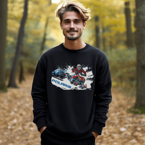 Polaris Snow Trail Rider Sweatshirt - Snowmobile Apparel