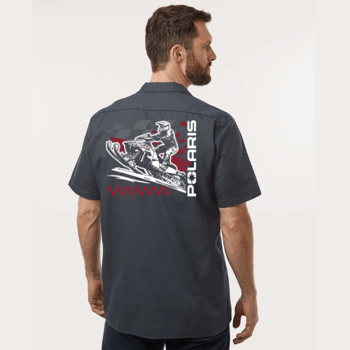Polaris Snowmobile Adventure Dickies Work Shirt