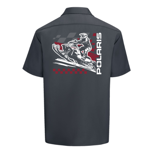 Polaris Snowmobile Adventure Dickies Work Shirt