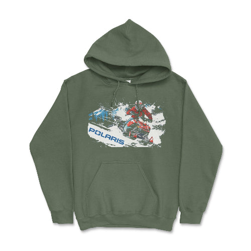 Polaris Snowmobile Gear-Comfy Hoodie