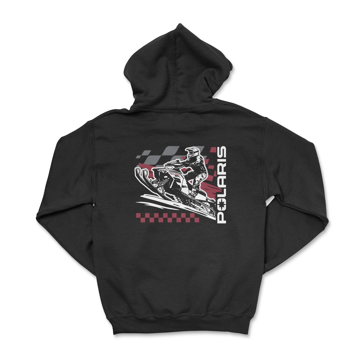 Polaris Snowmobile Gear Zip-Up Hoodie