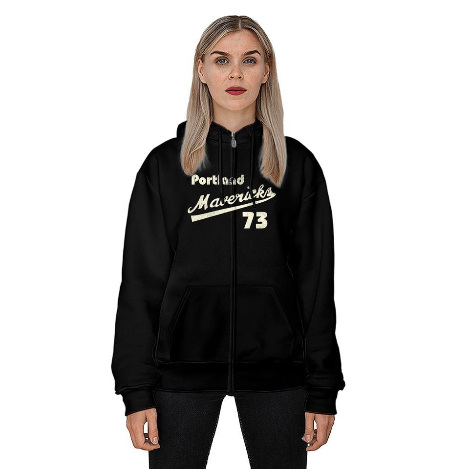 Portland Mavericks Retro Defunct Baseball Jersey - Baseball - Zip Hoodies - lylyprint.com