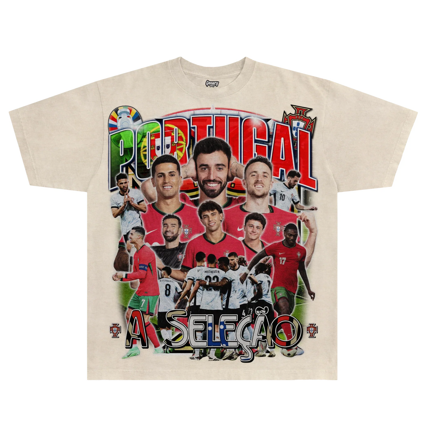 Portugal Euro '24 Tee Style003