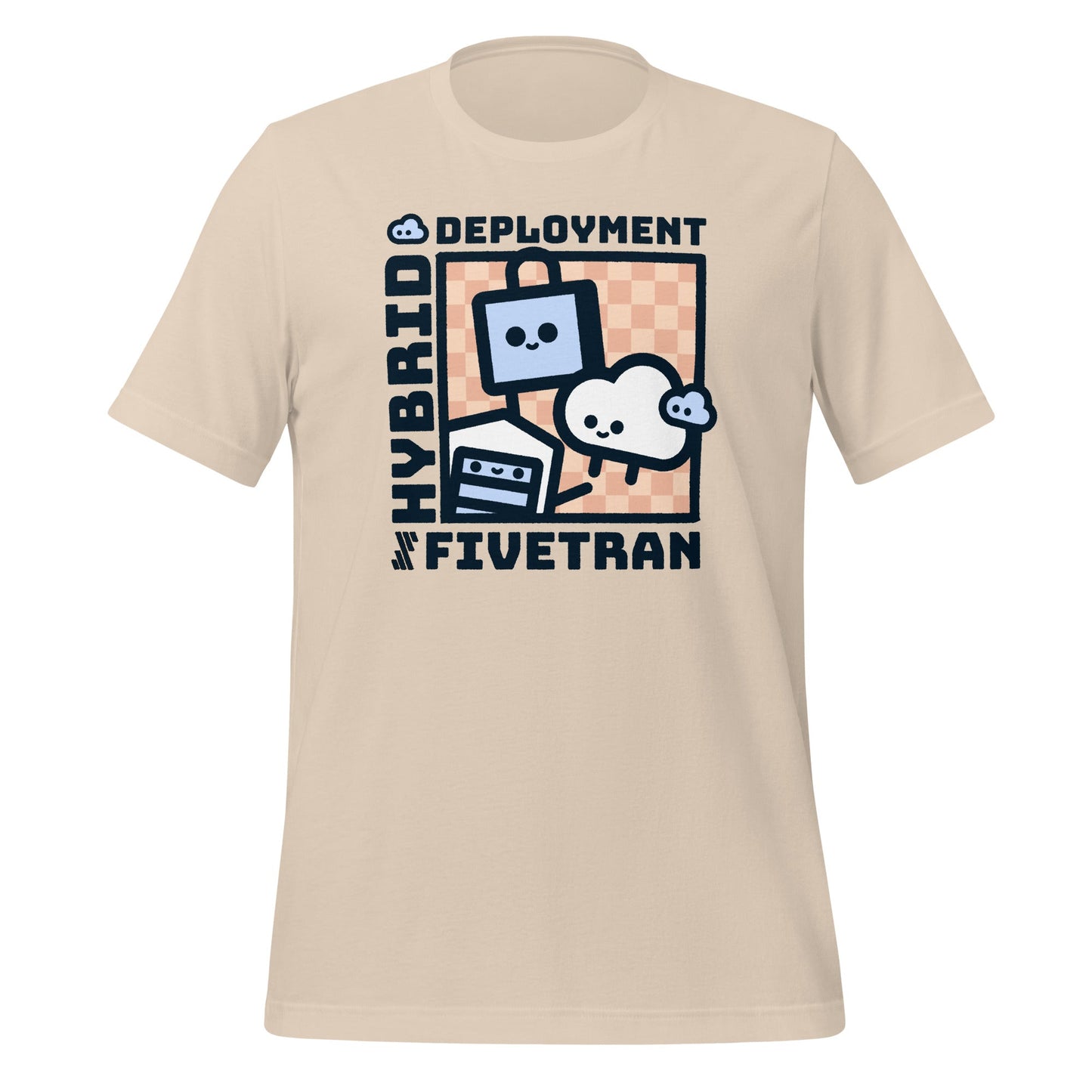 Premium Crew Neck T-Shirt - Natural - FiveTran - International