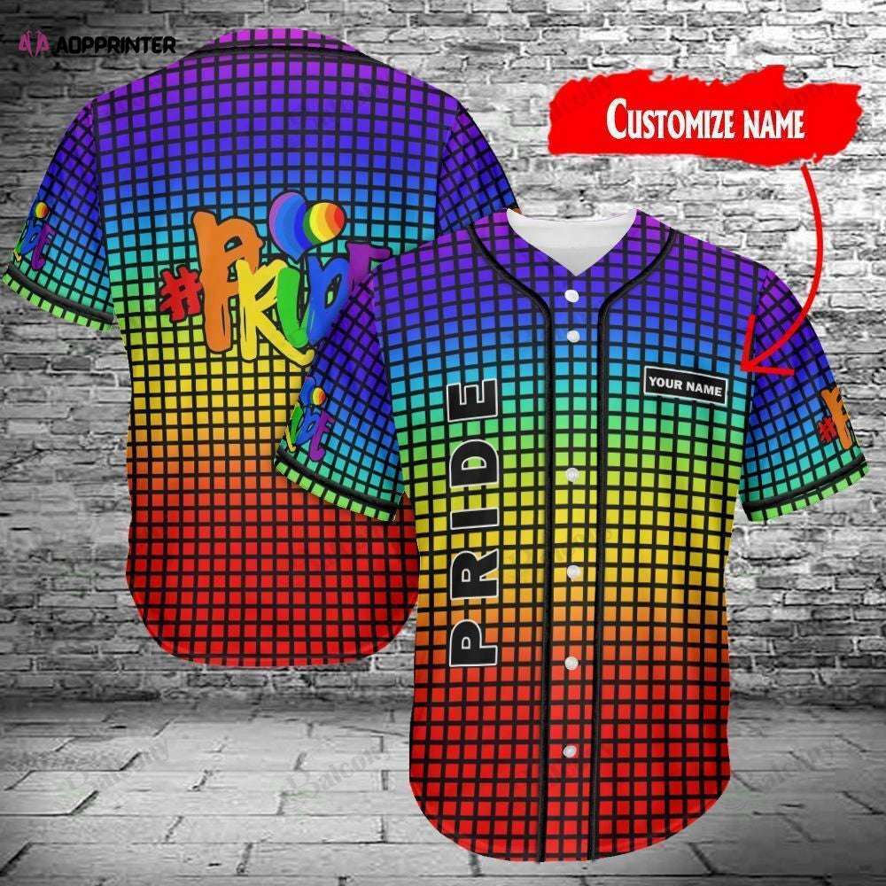 Pride Personalized LGBT Baseball Tee with Name - QT205014Td - Aopprinter