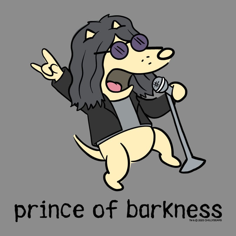 Prince of Barkness - Ladies T-Shirt V-Neck