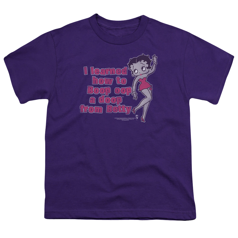 Betty Boop Learned From Betty - Youth T-Shirt