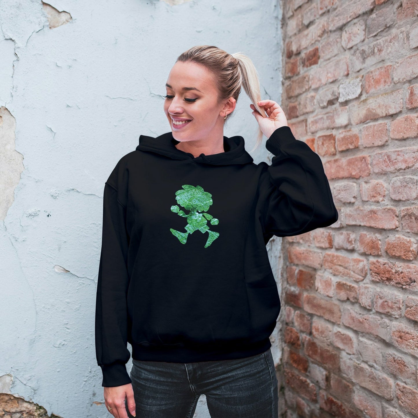 Â®Pumuckl Damen Hoodie "Ampel-Edition"