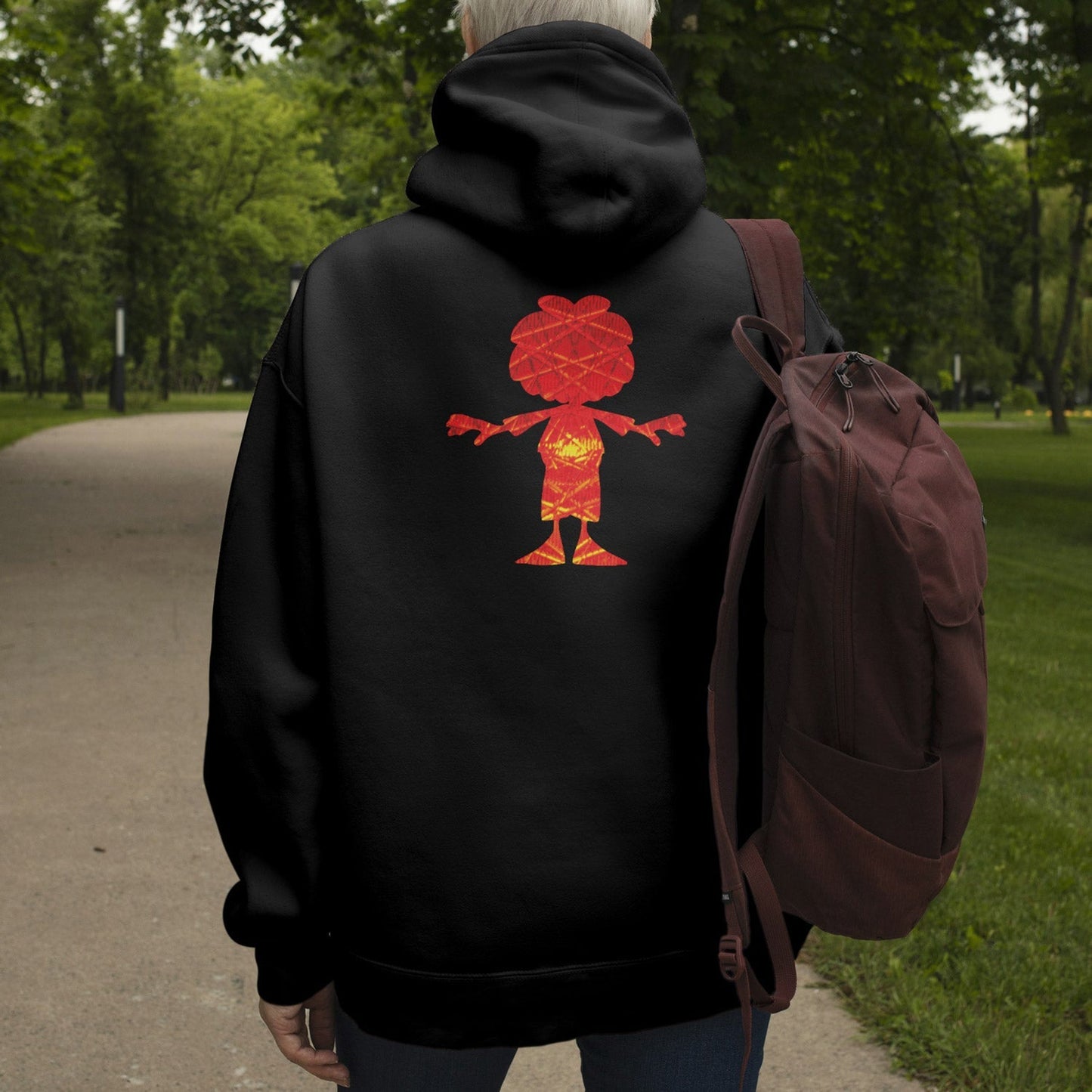 Â®Pumuckl Damen Hoodie "Ampel-Edition"