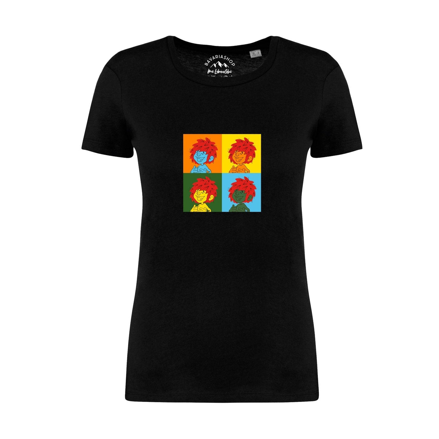 Â®Pumuckl Damen T-Shirt "Pop Art"
