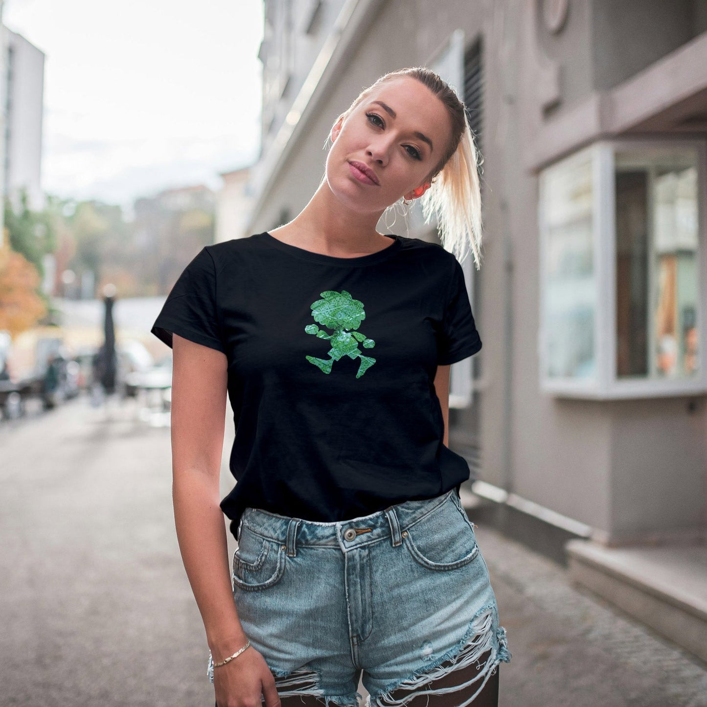 Â®Pumuckl Damen T-Shirt "Ampel-Edition"