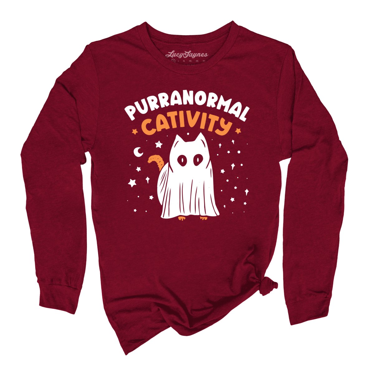 Purranormal Cativity Long Sleeve Tee