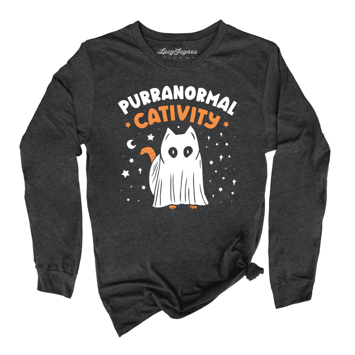 Purranormal Cativity Long Sleeve Tee