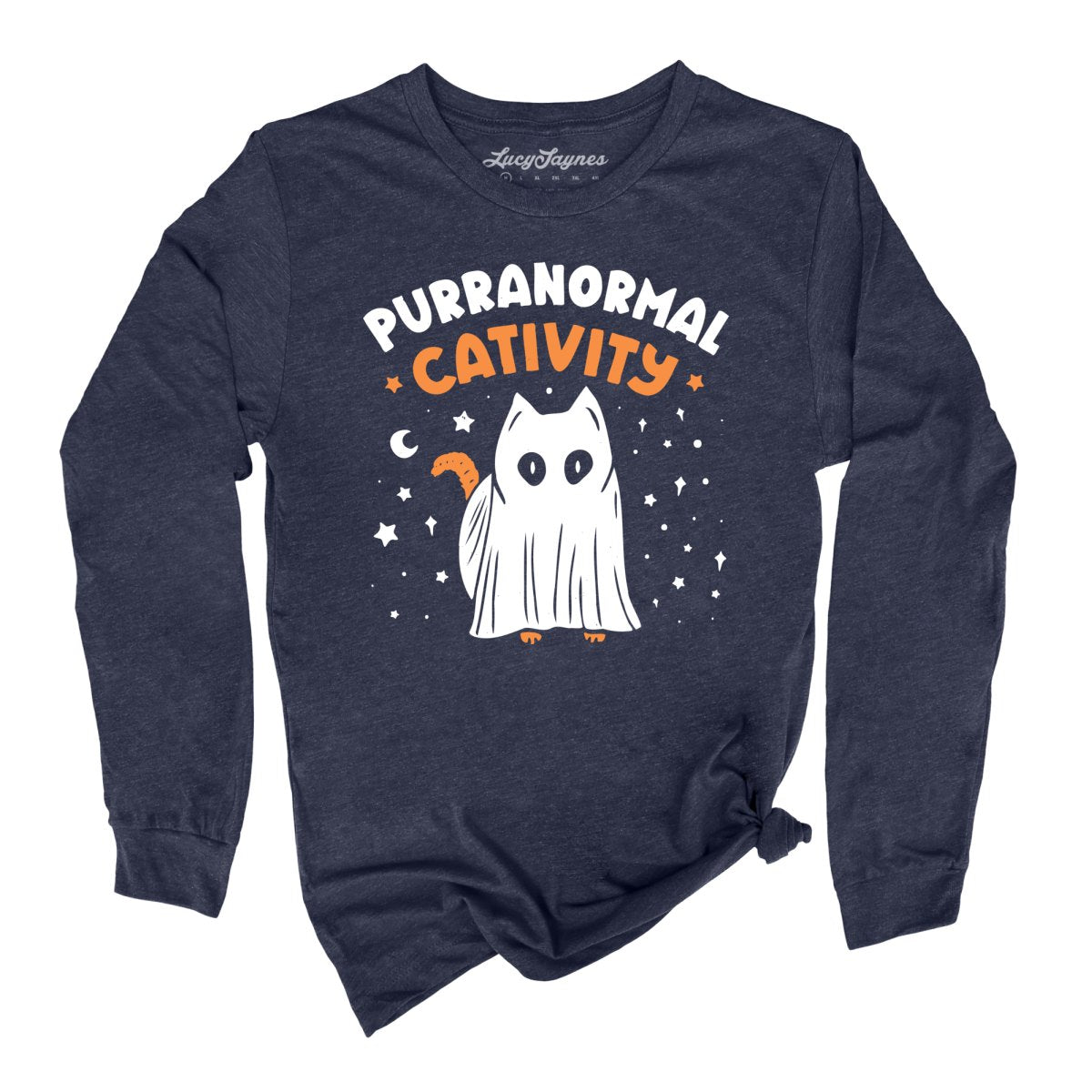 Purranormal Cativity Long Sleeve Tee
