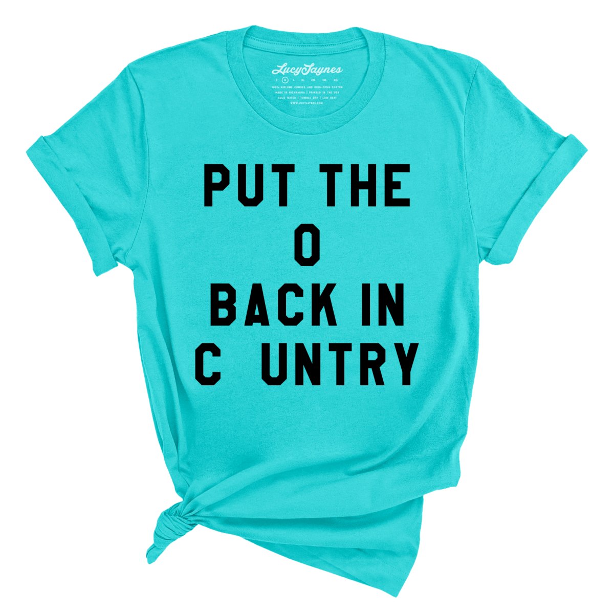 Put the O Back in Cuntry Tee