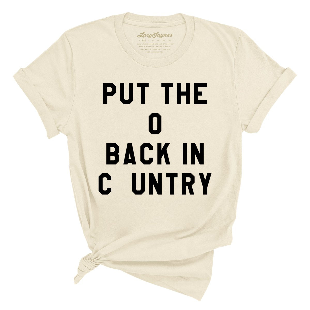 Put the O Back in Cuntry Tee
