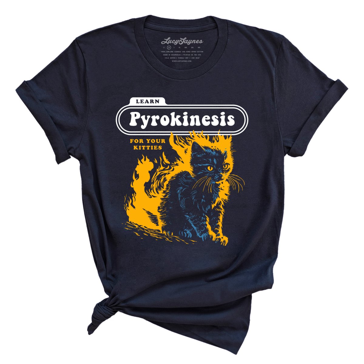 Pyrokinesis for Kitties Tee