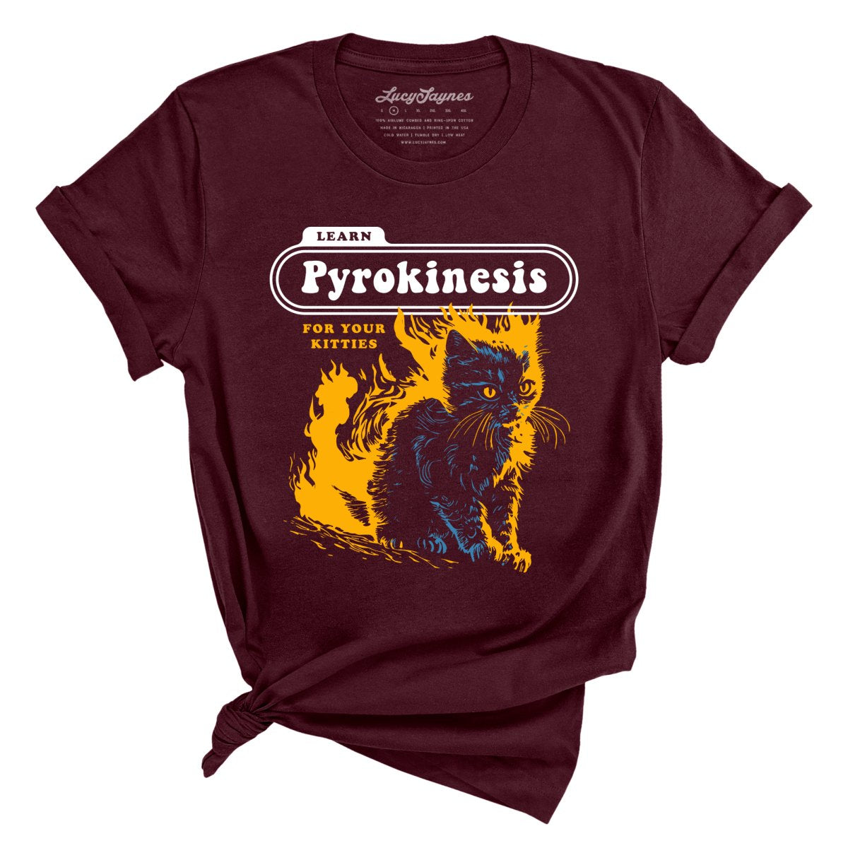 Pyrokinesis for Kitties Tee