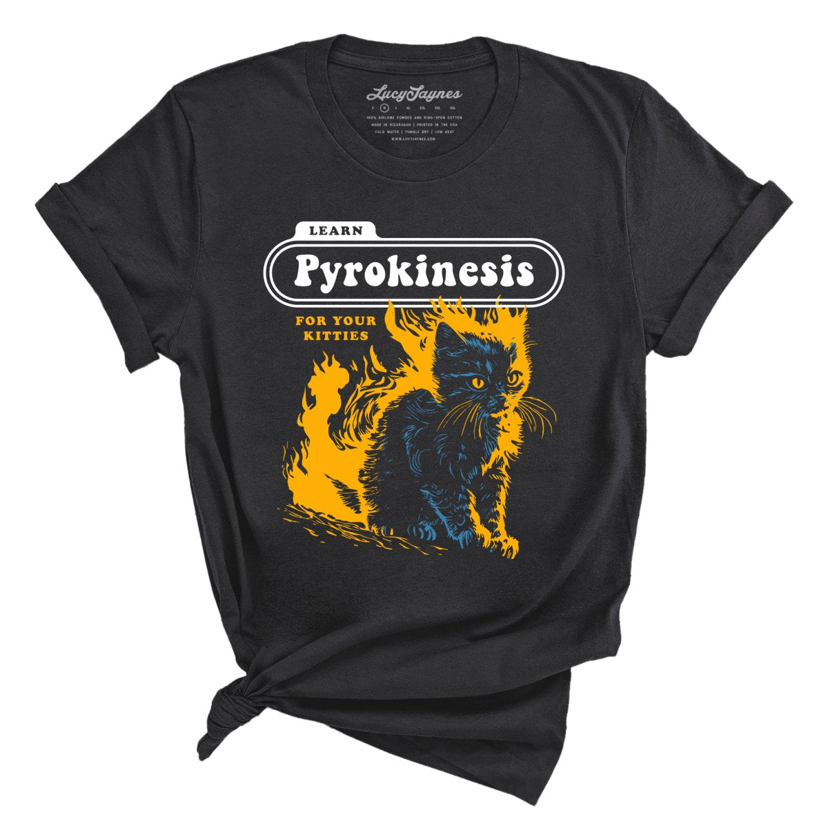 Pyrokinesis for Kitties Tee
