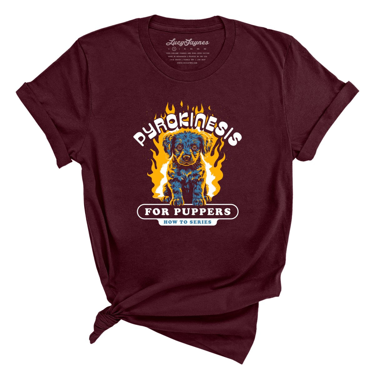 Pyrokinesis for Puppers Tee