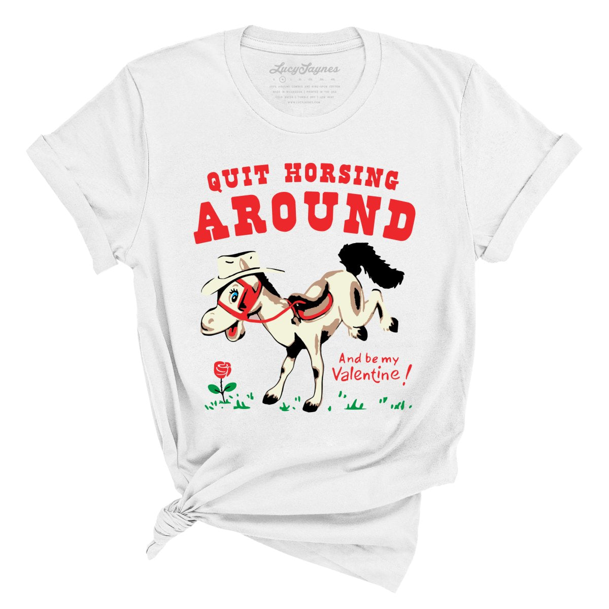 Quit Horsing Around Tee